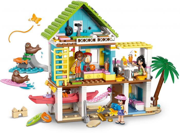 Конструктор LEGO Friends  Пляжний будиночок з морськими котиками