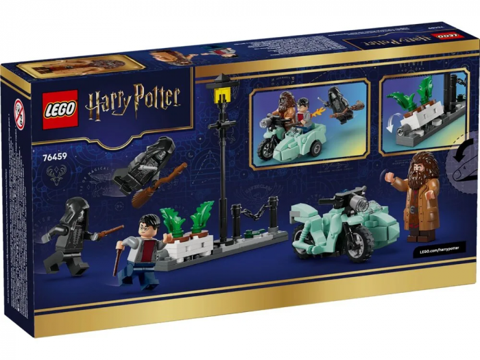 Конструктор LEGO Harry Potter Геґрід і Гаррі: Втеча з Тисової вулиці