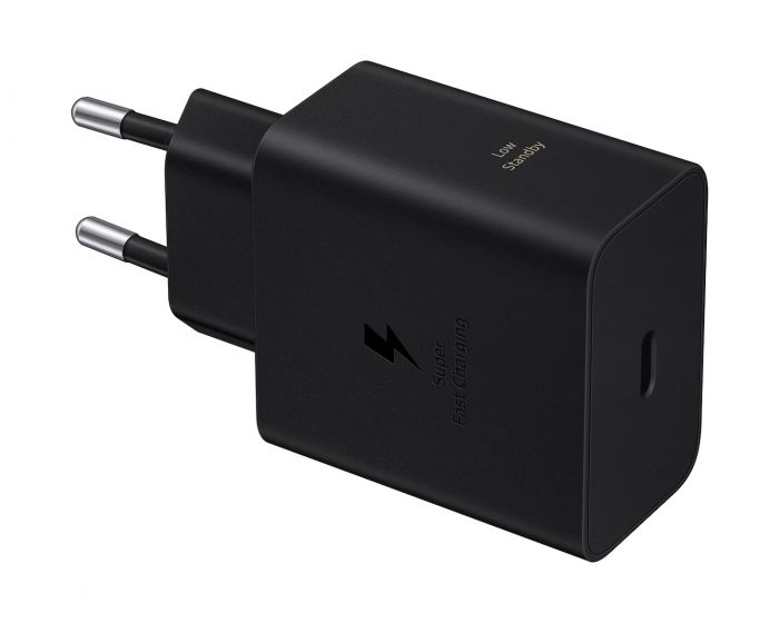 Зарядний пристрій мережевий Samsung 60Вт USB-С PD PPS, чорний