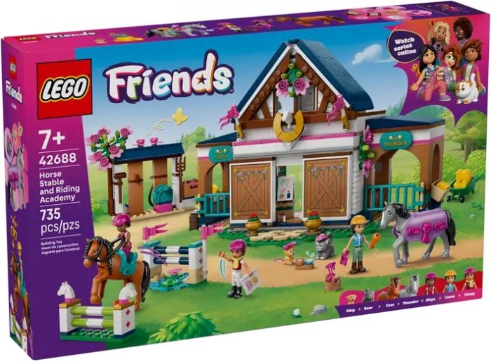 Конструктор LEGO Friends Кінна стайня і академія верхової їзди