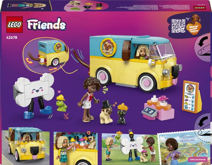Конструктор LEGO Friends Фургон з аксесуарами для улюбленців