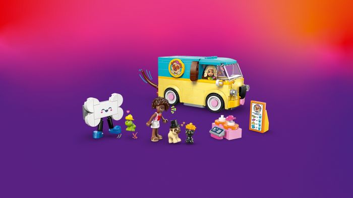 Конструктор LEGO Friends Фургон з аксесуарами для улюбленців