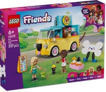 Конструктор LEGO Friends Фургон з аксесуарами для улюбленців