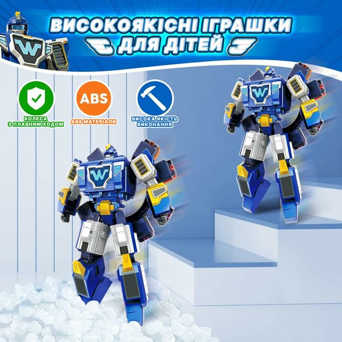 Ігровий набір Super Wings Transforming Всесвітній космодром 3в1