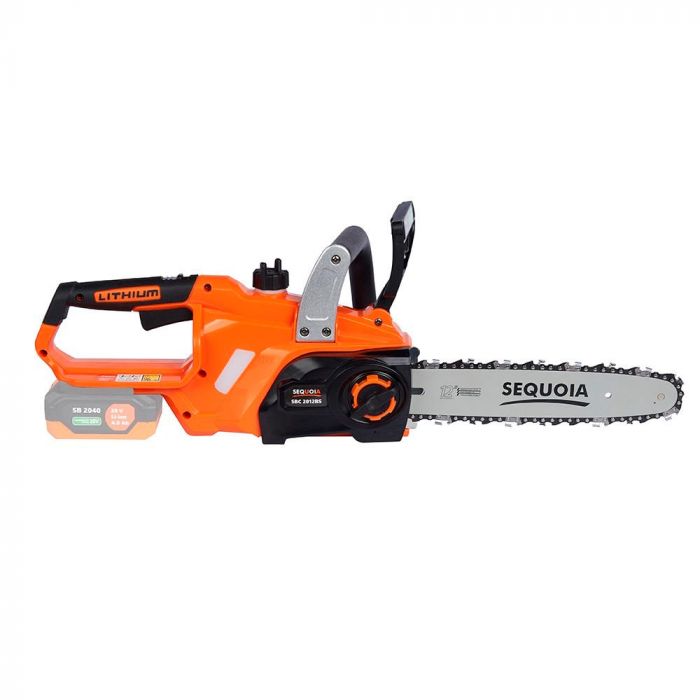 Пила ланцюгова акумуляторна SEQUOIA SBC2012BS 20В шина 30см 1/4" 6.0м/с 3.2кг без АКБ та ЗП