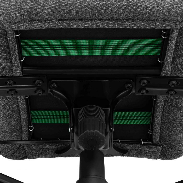 Крісло 2E GAMING BUSHIDO Lite, тканина, 2D-Armrests, сірий темний