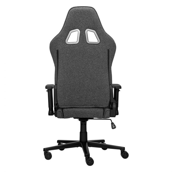 Крісло 2E GAMING BUSHIDO Lite, тканина, 2D-Armrests, сірий темний