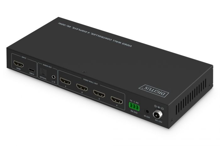 Контролер відеостіни DIGITUS 4K HDMI Video Wall 2x2