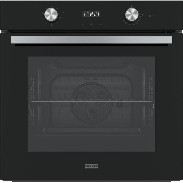 Духова шафа Franke електрична, 71л, сенсорное упр, дисплей, таймер, чорний
