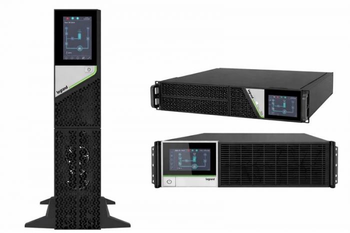 ДБЖ KEOR DK 1кВт/1кВА 440x88(2U)x454мм з батареями, час резервування 9 хвилин