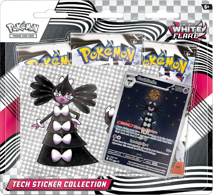 Колекційна карткова гра Pokemon: White Flare - Tech Sticker Collection SV10.5