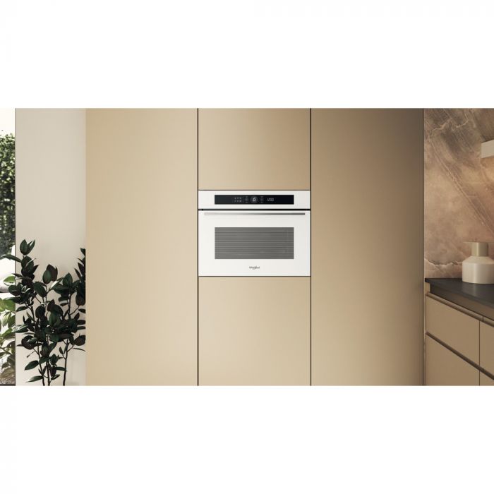 Духова шафа Whirlpool електрична компактна, 40л, дисплей, конвекція, ф-ція мікрохвиль, білий