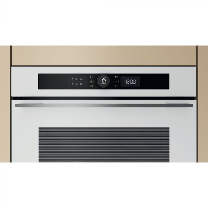 Духова шафа Whirlpool електрична компактна, 40л, дисплей, конвекція, ф-ція мікрохвиль, білий