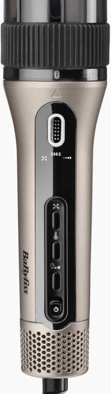 Стайлер Babyliss Style Secret Air, автоматичний , 256Вт, темп.режимів-2, 150C–200С, іонізація, кераміка, чорно-золотистий