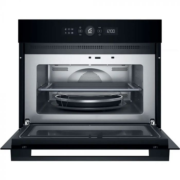 Духова шафа Whirlpool електрична компактна, 40л, дисплей, конвекція, ф-ція мікрохвиль, чорний