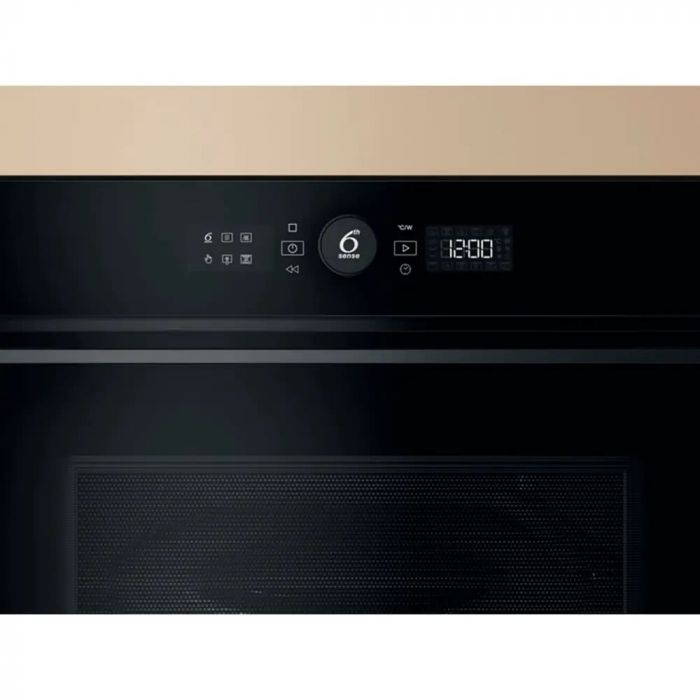 Духова шафа Whirlpool електрична компактна, 40л, дисплей, конвекція, ф-ція мікрохвиль, чорний