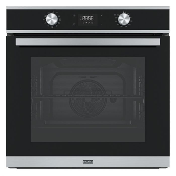 Духова шафа Franke електрична, 71л, піроліз, сенсорное упр, дисплей, таймер, чорний+нерж