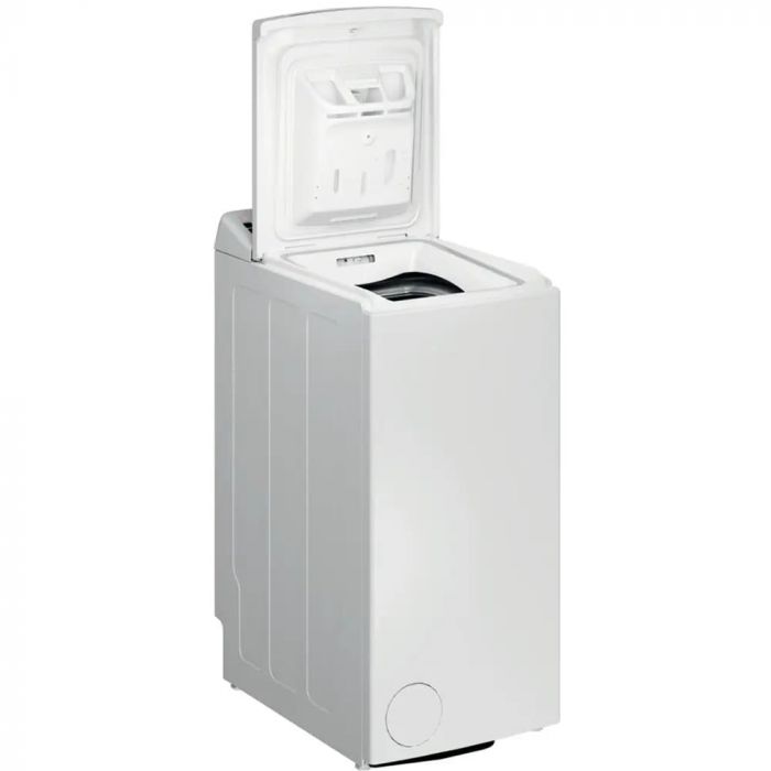 Пральна машина Whirlpool вертикальна, 6,5кг, 1200, С, 60см, дисплей, інвертор, білий