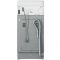 Пральна машина Whirlpool вертикальна, 6,5кг, 1200, С, 60см, дисплей, інвертор, білий