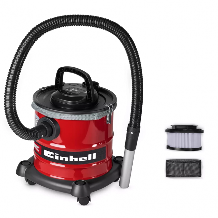 Пилосос для збору золи Einhell TC-AV 2032 DW 850Вт 175мбар контейнер 20л сухе прибирання 3.95кг