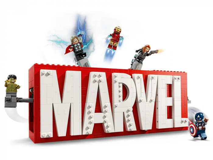 Конструктор LEGO Super Heroes Логотип і мініфігурки MARVEL