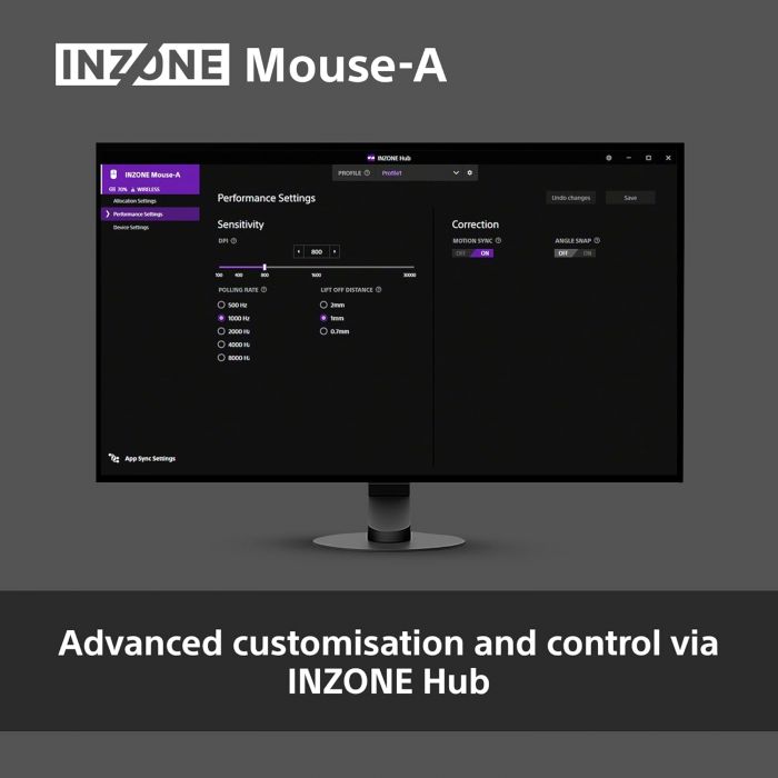 Миша ігрова Sony INZONE Wireless