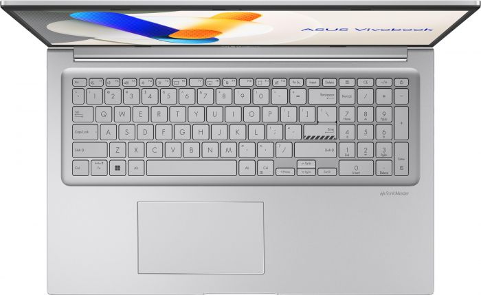 Ноутбук ASUS Vivobook 17 X1704VA-AU835 17.3" FHD IPS, Intel i7-1355U, 16GB, F512GB, UMA, NoOS, Сріблястий