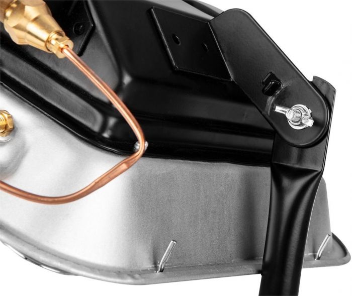 Обігрівач газовий Neo Tools, 4.6кВт, 218-355г/год, 37мбар, редуктор, шланг 40см