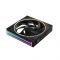 Корпусний вентилятор Zalman ZM-DF120R  ARGB,  120мм, 800-2300rpm, 4pin, PWM, 3pin+5VARGB, 34,5dBa, POGO pin, Magnetic,  Reversed, чорний