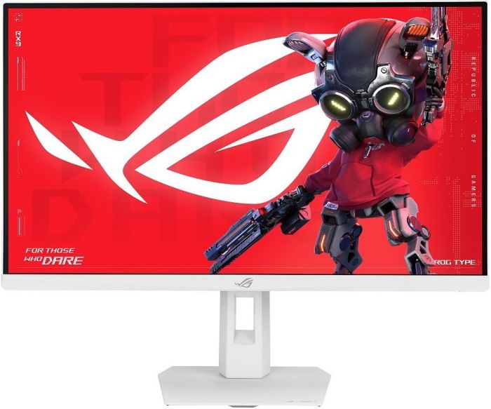 Монітор Asus 27" ROG Strix XG27ACMES-W HDMI, DP, USB-C, IPS, 2560x1440, 255Hz, 0.3ms, sRGB 133%, AdaptiveSync, Pivot, HDR400, білий