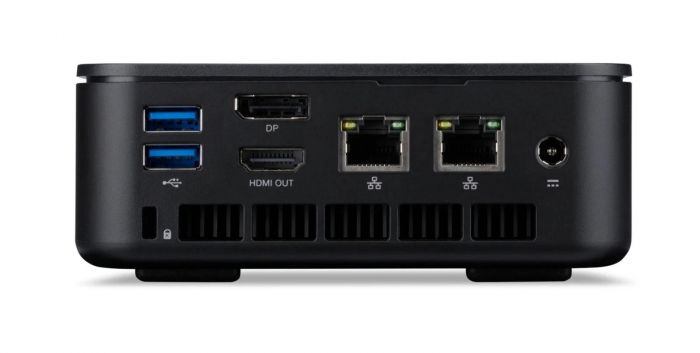 Комп'ютер персональний неттоп Acer Veriton NUC 1502G-13U3U MFF, Intel i3-1315U, 2*SO-DIMM, M.2SSD, UMA, WiFi, без ОС
