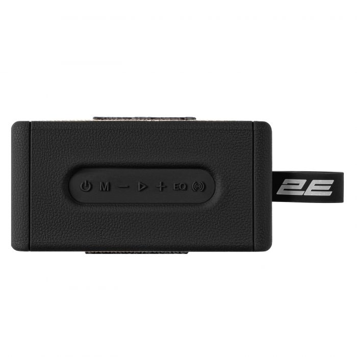 Портативна акустична система 2E SoundLegend Mini 40Вт, BT 5.3, TWS, FLAC, MP3, WAV, EQ, PowerBank, IPX6, Чорний