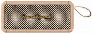 Портативна акустична система 2E SoundLegend Mini 40Вт, BT 5.3, TWS, FLAC, MP3, WAV, EQ, PowerBank, IPX6, Коричневий