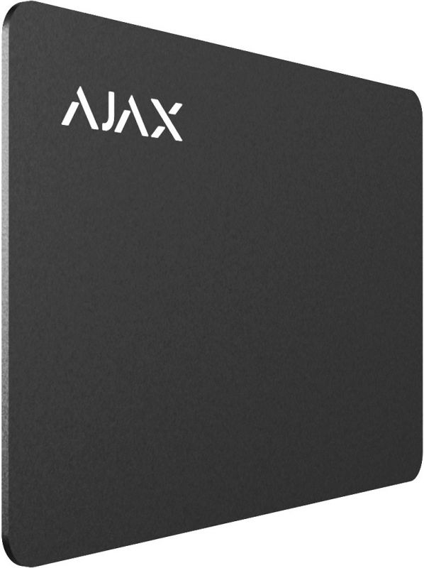 Картка Ajax Pass 1шт, Jeweller, безконтактна, чорний
