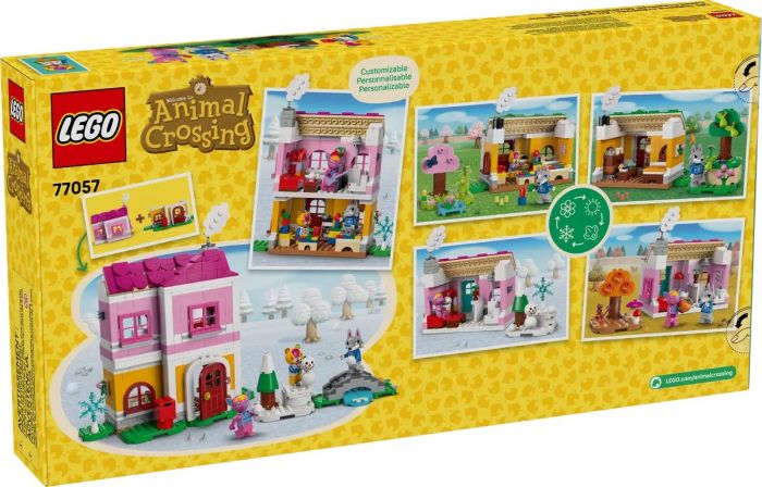 Конструктор LEGO Animal Crossing Творчі будинки: сезони розваг