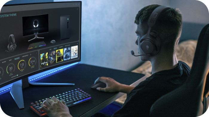 Гарнітура ігрова Dell Alienware Pro Wireless Gaming Headset, чорний