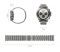 Смарт-годинник Mibro GS Explorer S 48мм, 1.32", 466x466, AMOLED, BT 5.3, Dual-band GPS, 10 ATM, суцільний титан