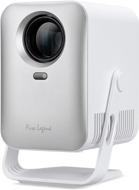 Проєктор AOpen QH31s HD, 150 lm, LED, 1.36, WiFi, сірий, Whale TV