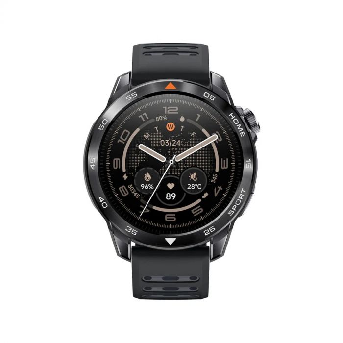 Смарт-годинник Mibro GS Pro 2 48мм, 1.43", 466x466, AMOLED, BT 5.3, GPS, 5 ATM, темно-сірий