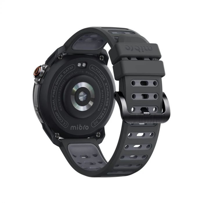 Смарт-годинник Mibro GS Pro 2 48мм, 1.43", 466x466, AMOLED, BT 5.3, GPS, 5 ATM, темно-сірий