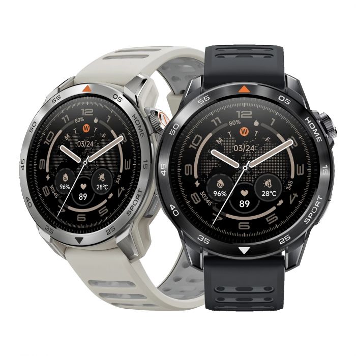 Смарт-годинник Mibro GS Pro 2 48мм, 1.43", 466x466, AMOLED, BT 5.3, GPS, 5 ATM, темно-сірий