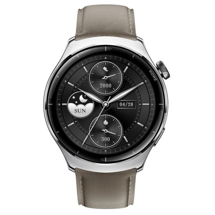 Смарт-годинник Mibro Lite 3 Pro 45мм, 1.32", 466x466, AMOLED, BT 5.3, GPS, 5 ATM, сірий хакі