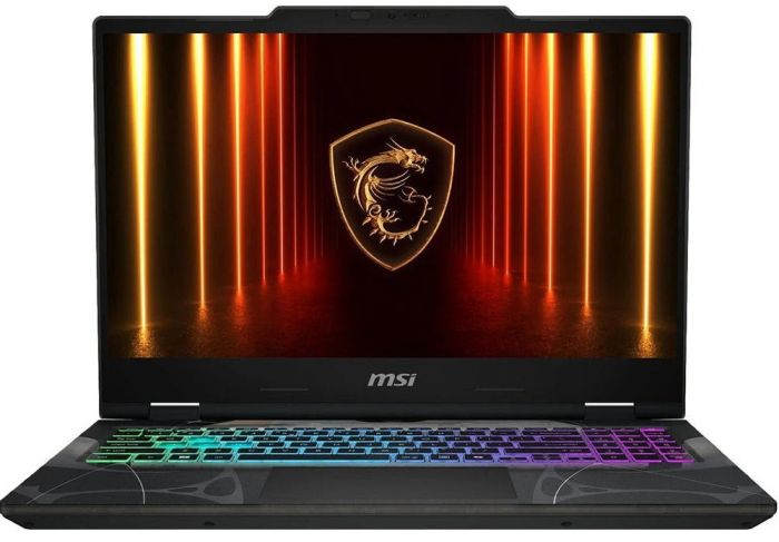 Ноутбук MSI Cyborg 15 B2RWEKG-1010XUA 15.6 FHD, Intel 7-240H, 16GB, F1TB, NVD5050-8, DOS, чорний