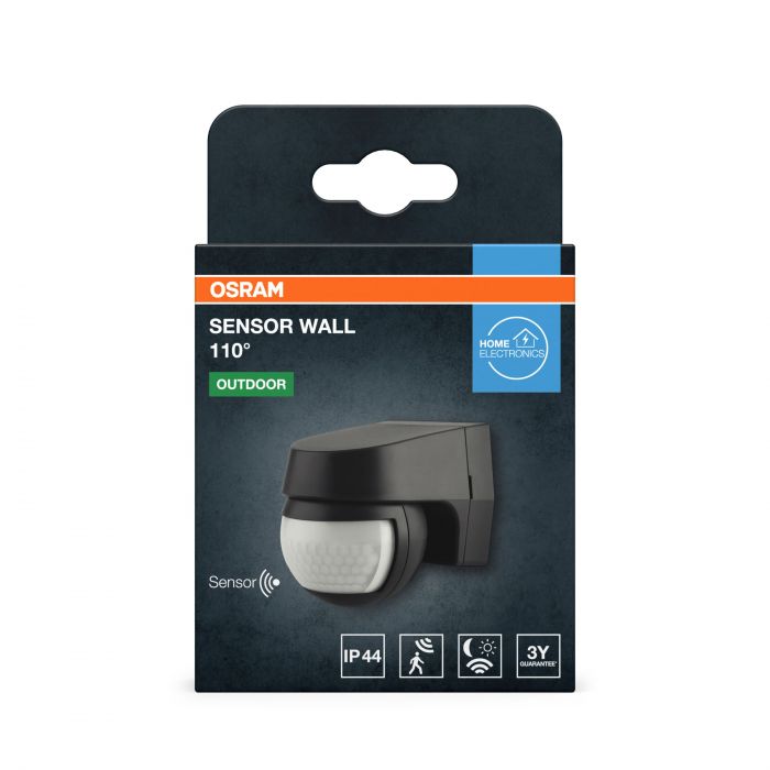 Датчик руху OSRAM SENSOR WALL IP44 чорний