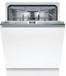 Посудомийна машина Bosch вбудована, 14компл., D, 60см, дисплей, 3й кошик, білий