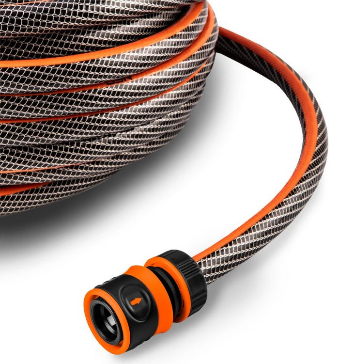 Конектор для шланга Neo Tools 1/2" наскрізний двокомпонентний біметалічний