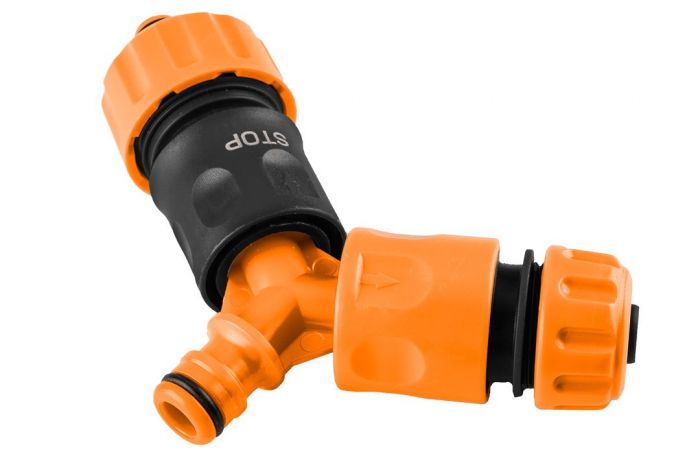 Конектор-трійник для шланга Neo Tools, 1/2"-3/4" тип У