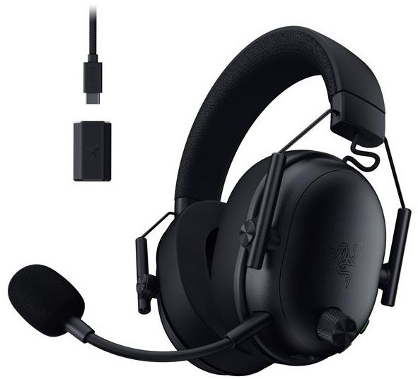 Гарнітура Razer BlackShark V3 Gen-2, USB-A/WL/BT, чорний