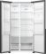 Холодильник SBS Gorenje, 179х62х92см, 2 двері, 344(197)л, А+, NF+, Інв., Зона св-ті, диспенсер, генератор льоду, Зовн. Диспл, чорний
