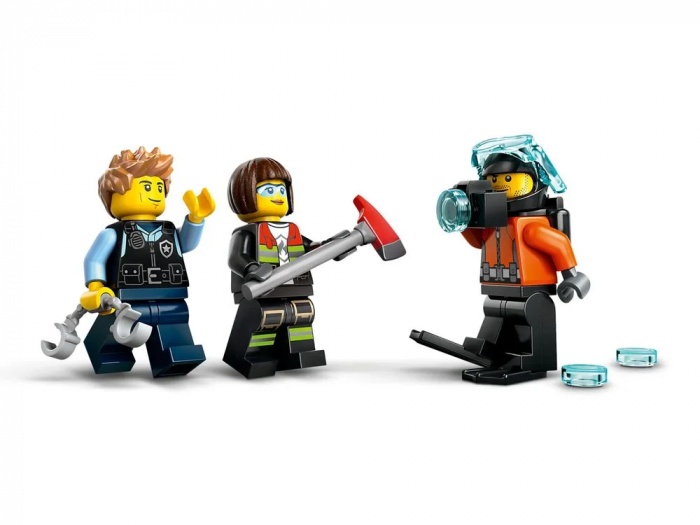 Конструктор LEGO City Ремікс вертольотів, пожежних машин і підводних човнів